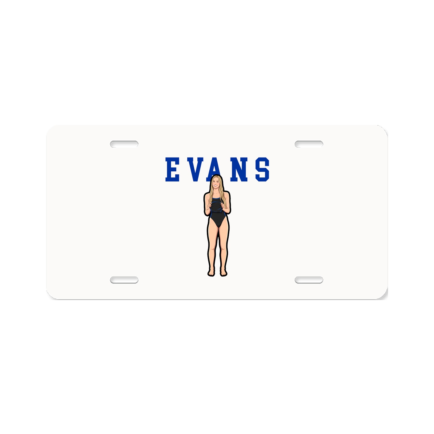 License Plate — Shirsey in Classic