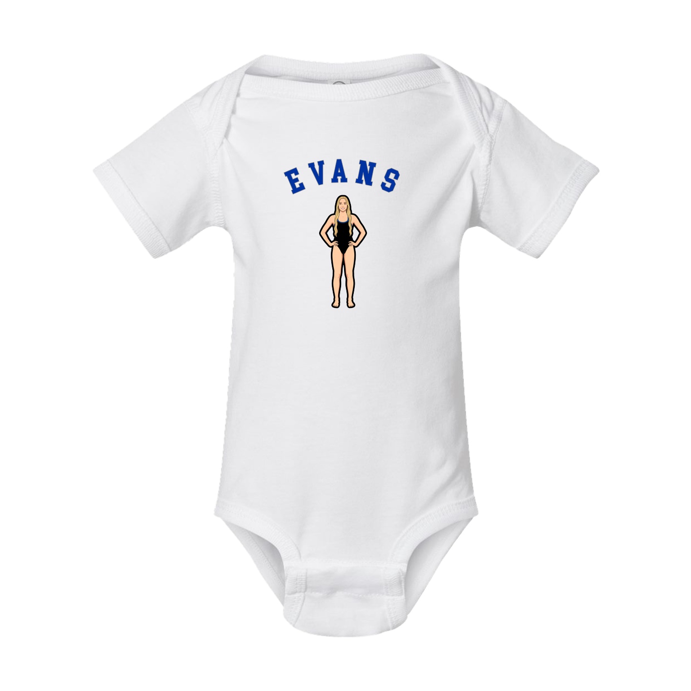 Baby Onesie — Shirsey Arch in White