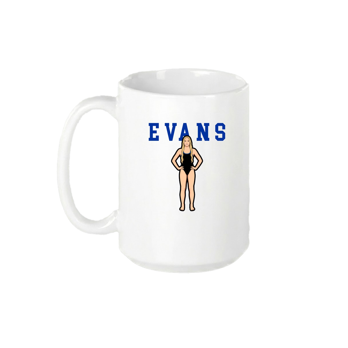 15oz Coffee Mug — Shirsey in White