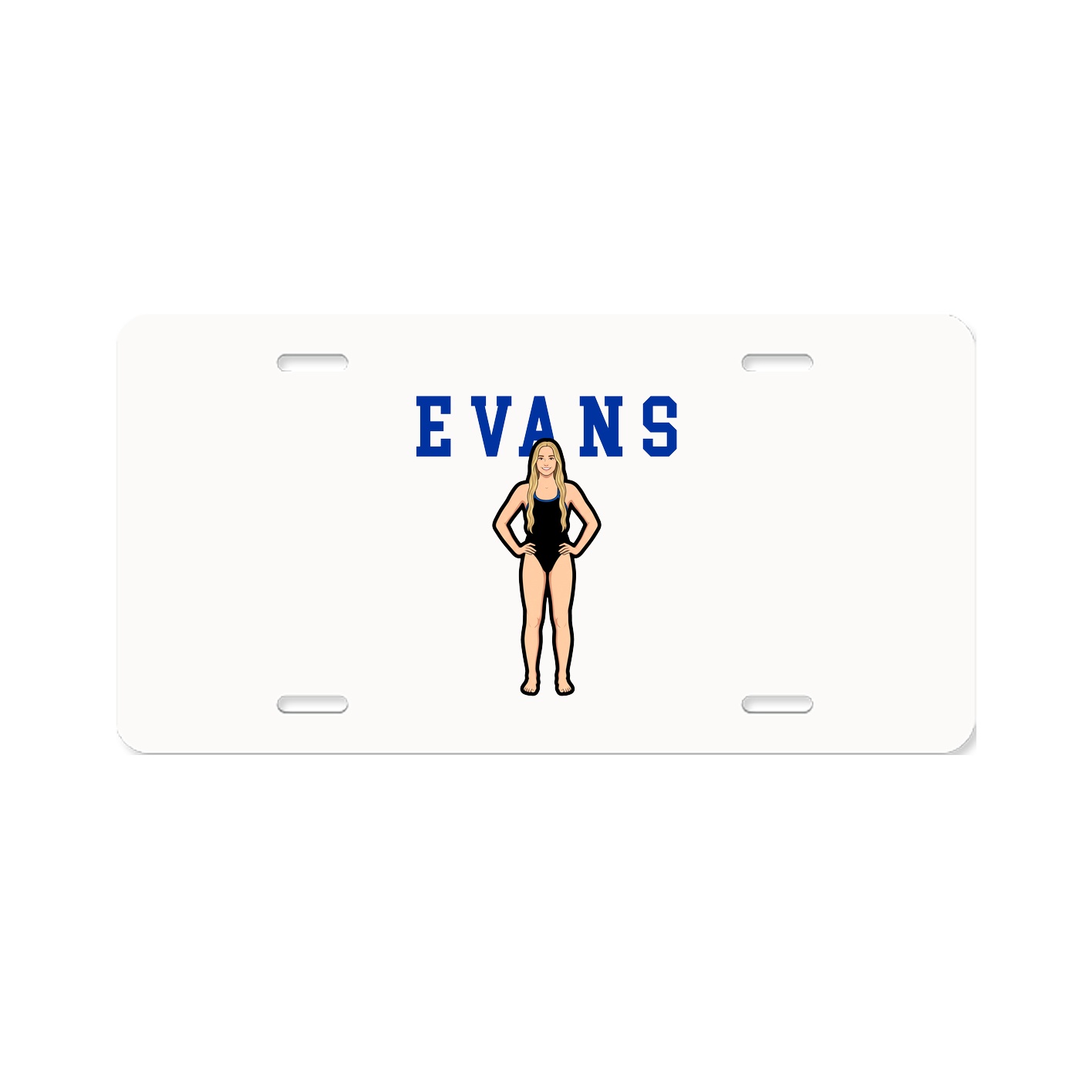 License Plate — Shirsey in Classic