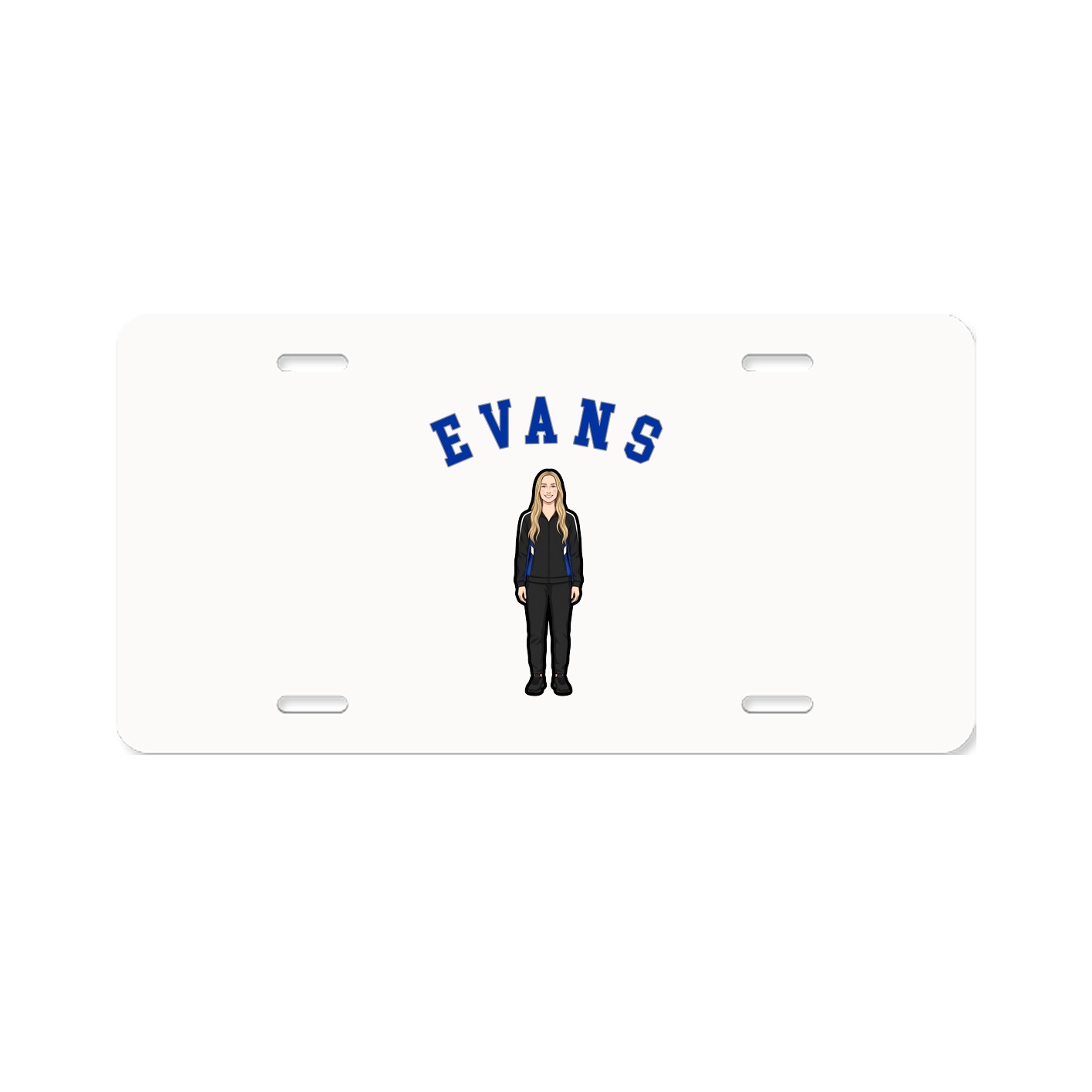 License Plate — Shirsey Arch in Classic