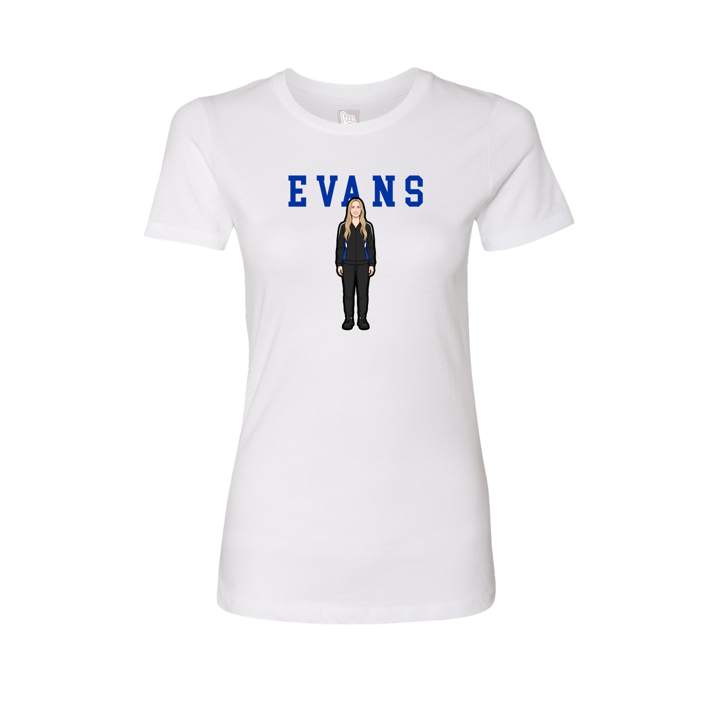 Fitted Women's Tee — Shirsey in White