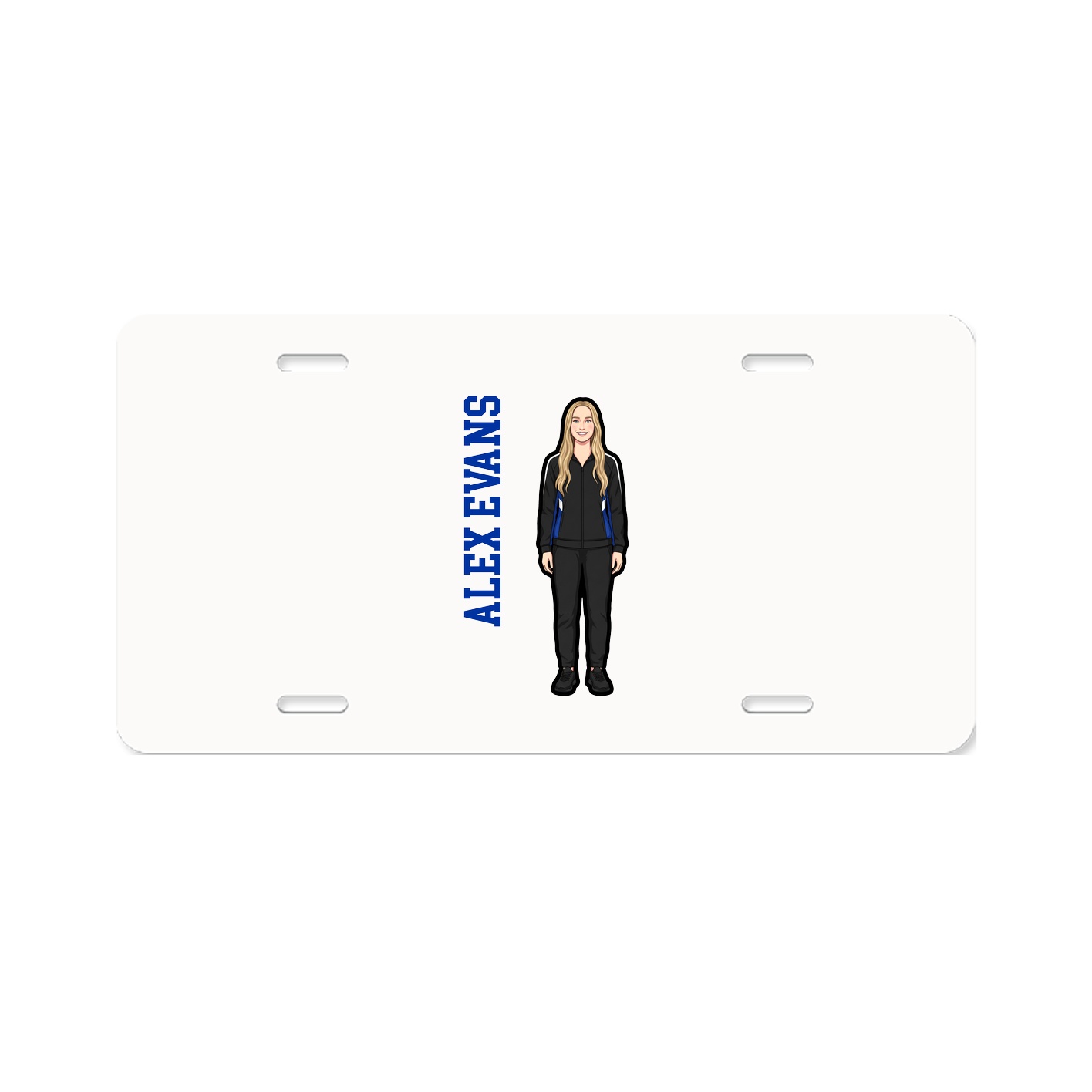 Aluminum License Plate