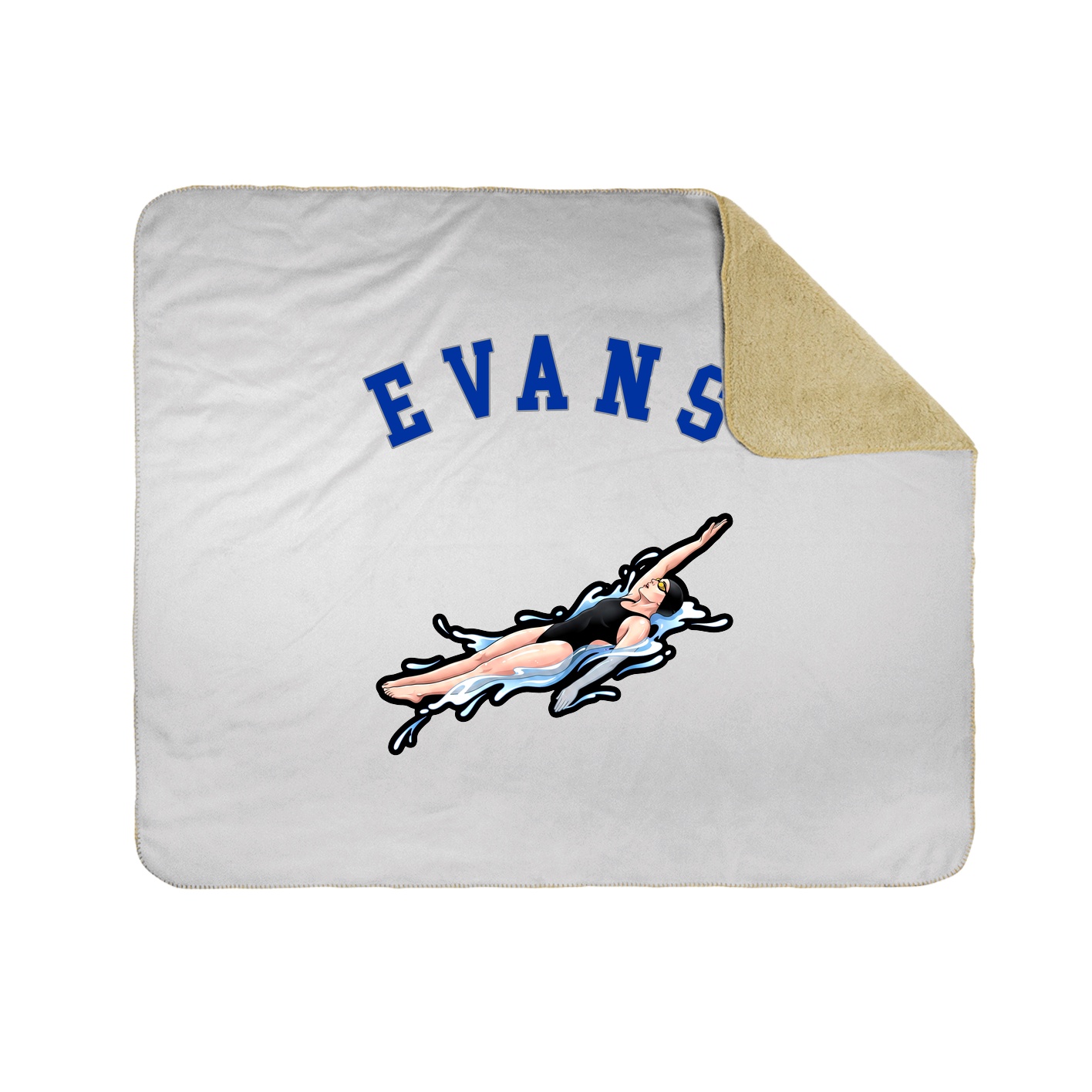Throw Blanket — Shirsey Arch in White