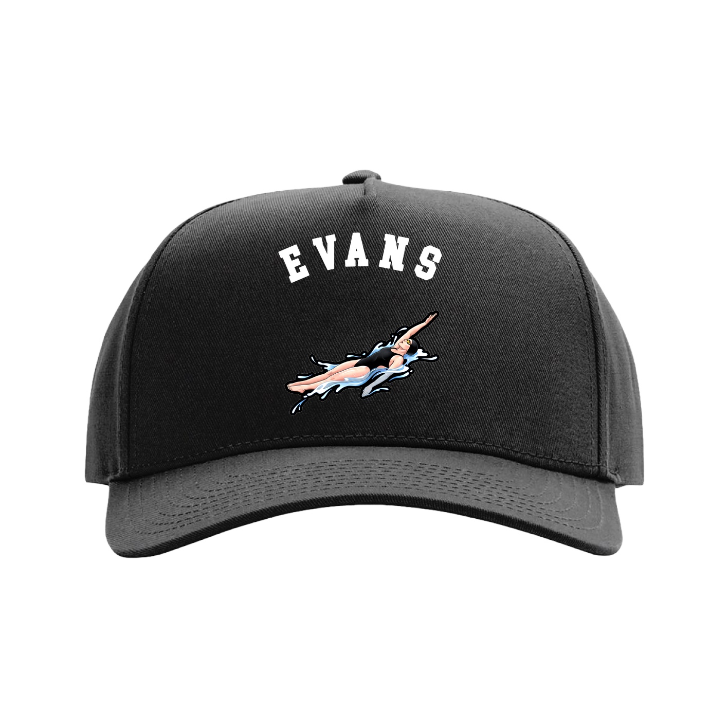 Full Fabric Five-Panel Champ Cap