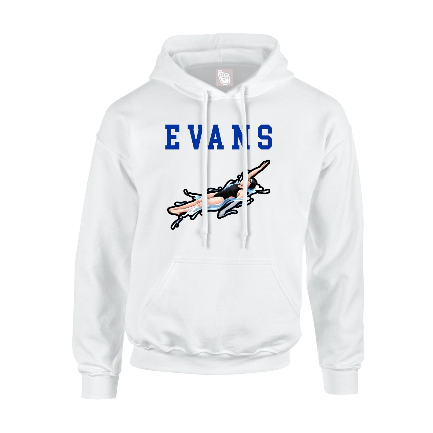 Youth Hoodie — Shirsey in White