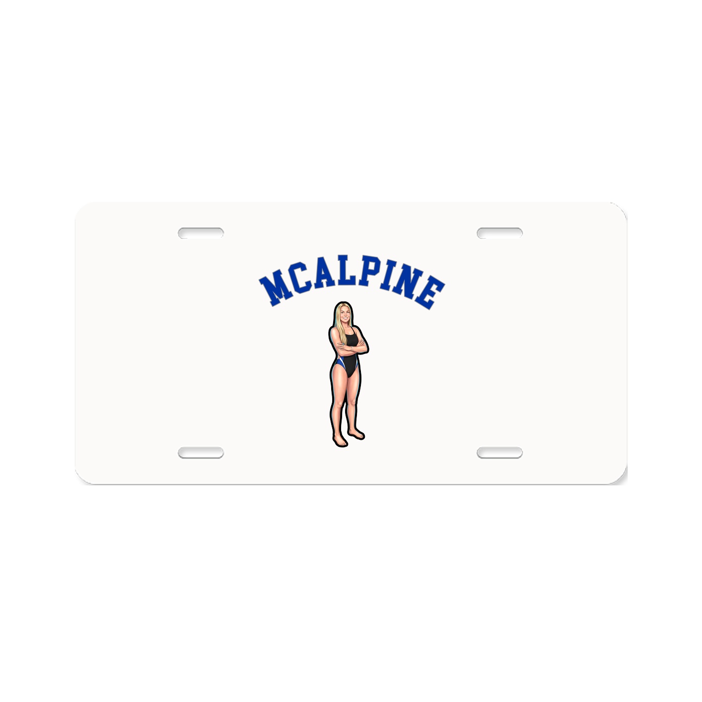 License Plate — Shirsey Arch in Classic