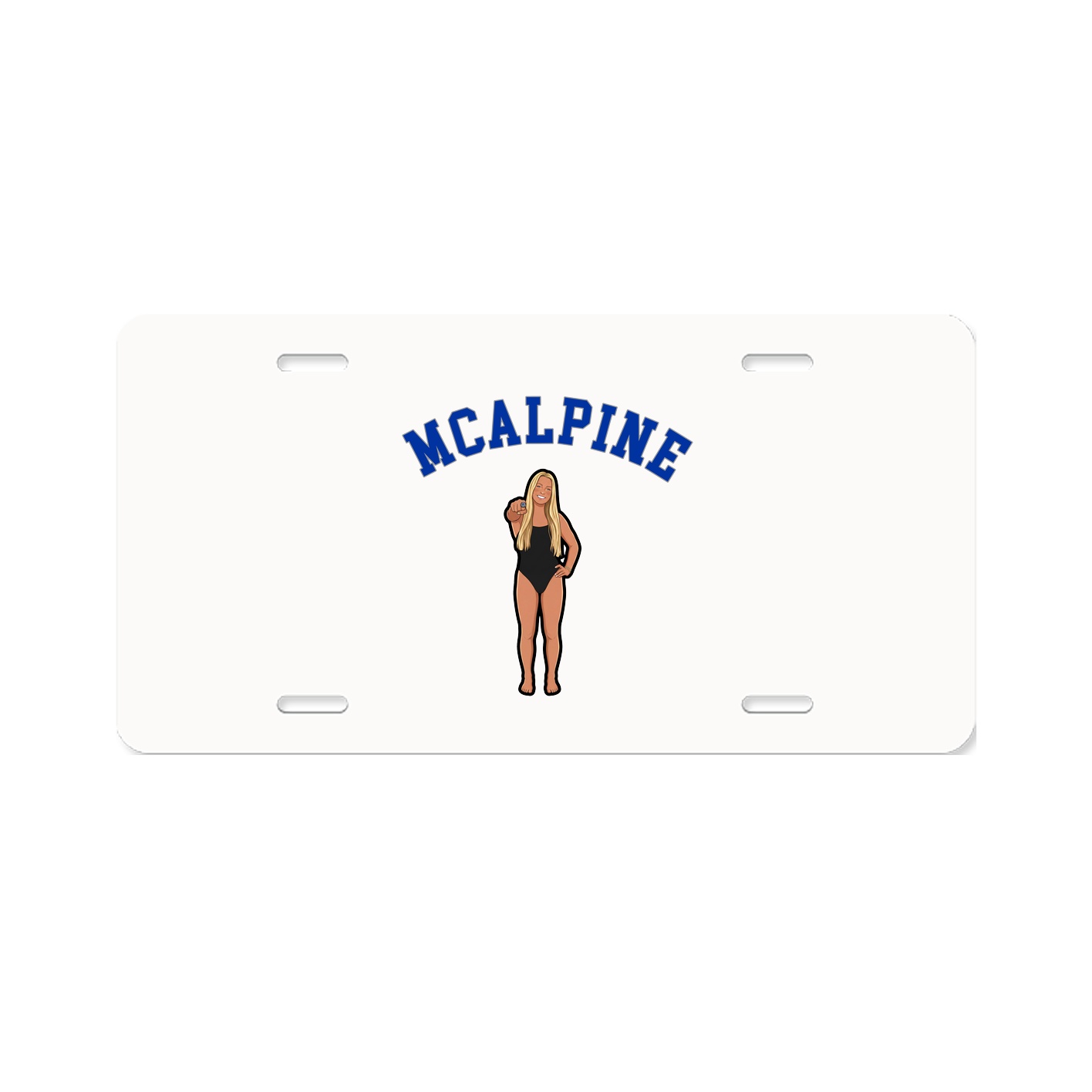 License Plate — Shirsey Arch in Classic