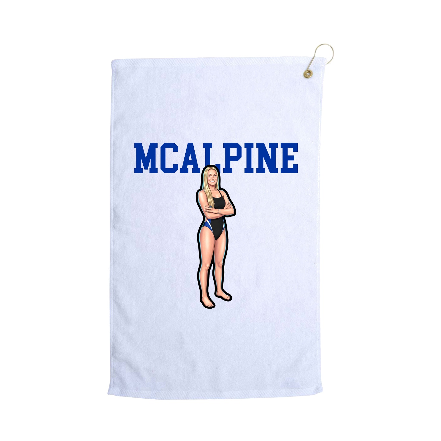 Golf Towel — Shirsey in White