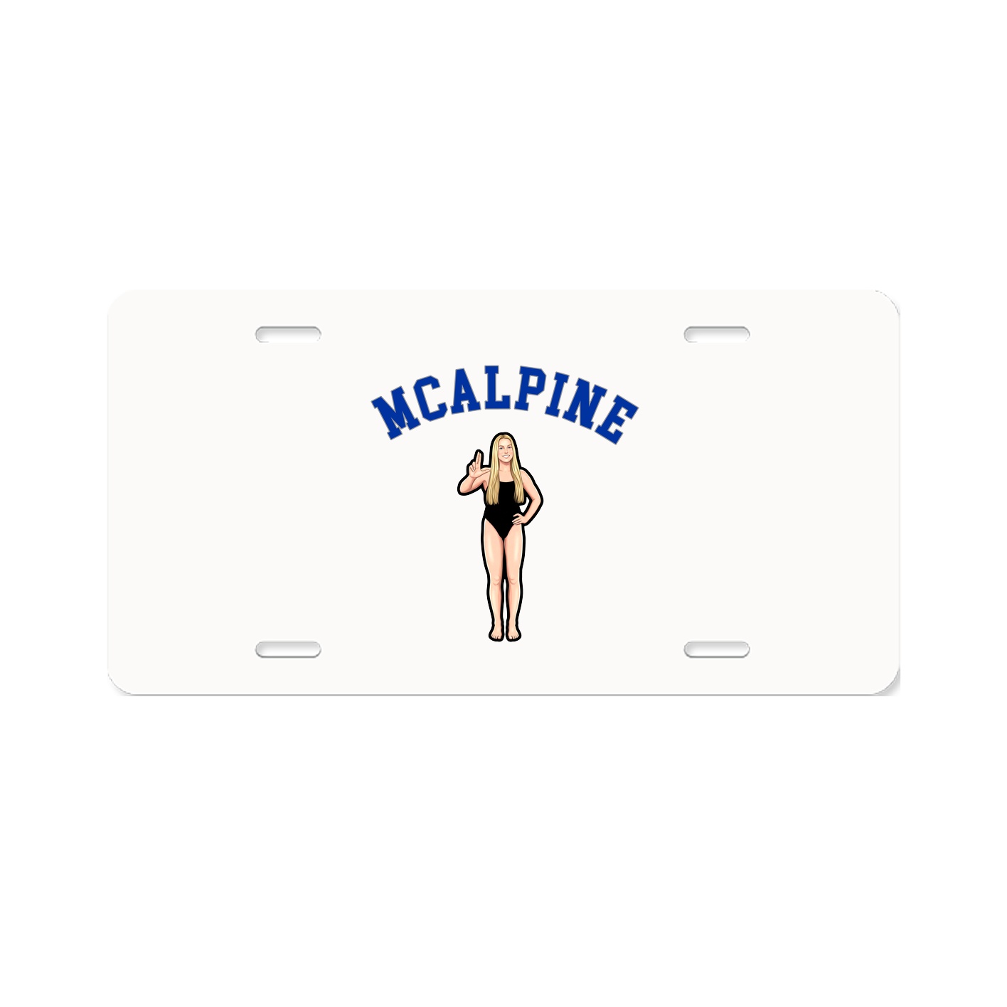 License Plate — Shirsey Arch in Classic