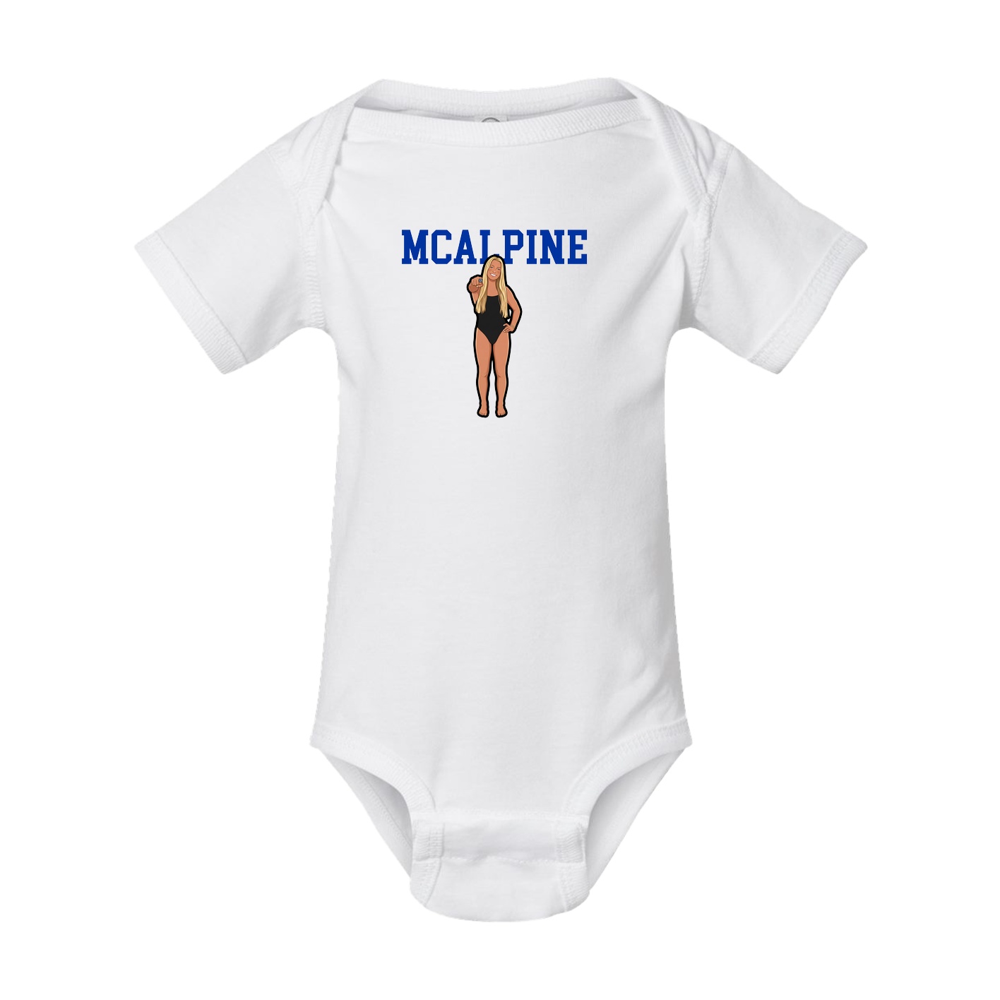 Baby Onesie — Shirsey in White