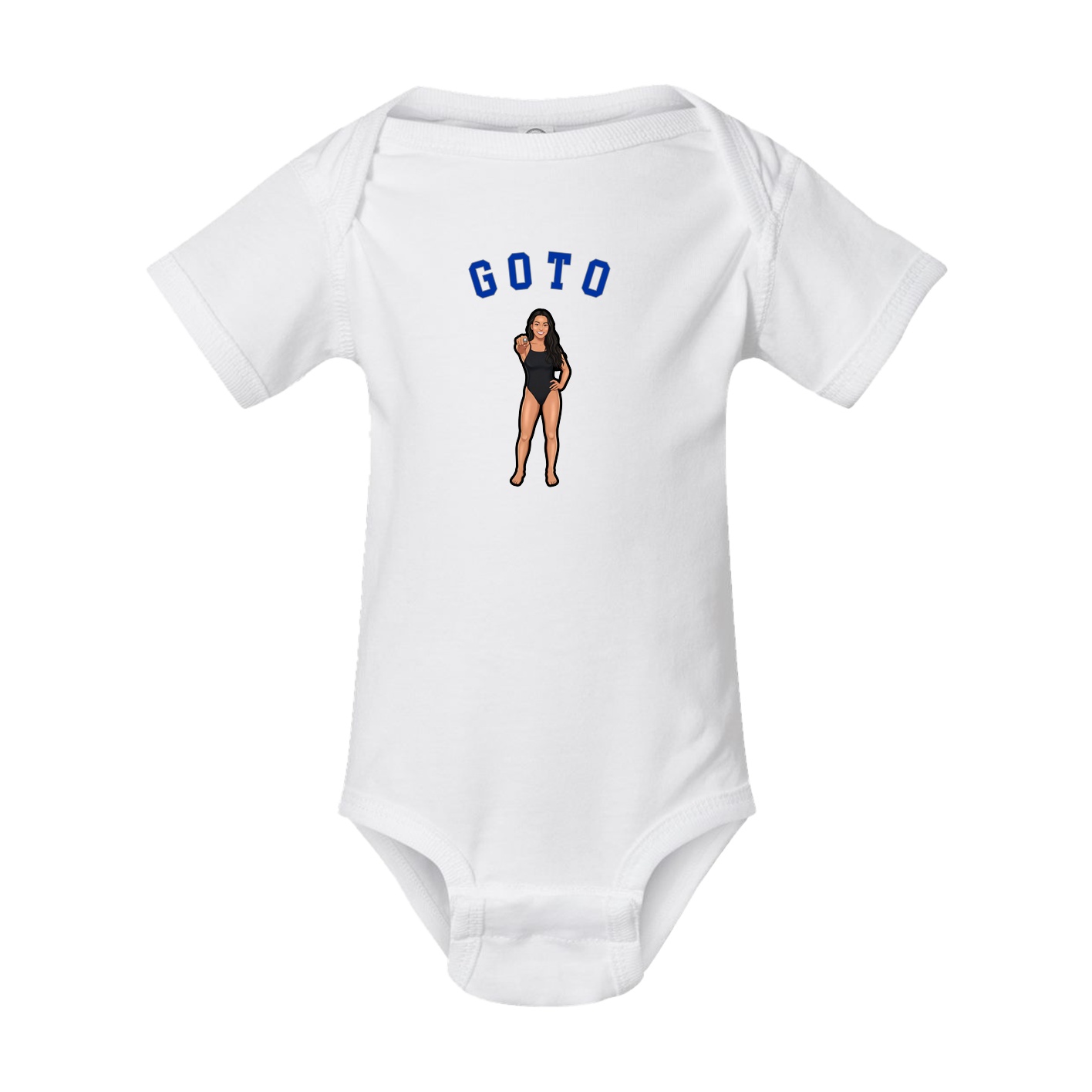 Baby Onesie — Shirsey Arch in White