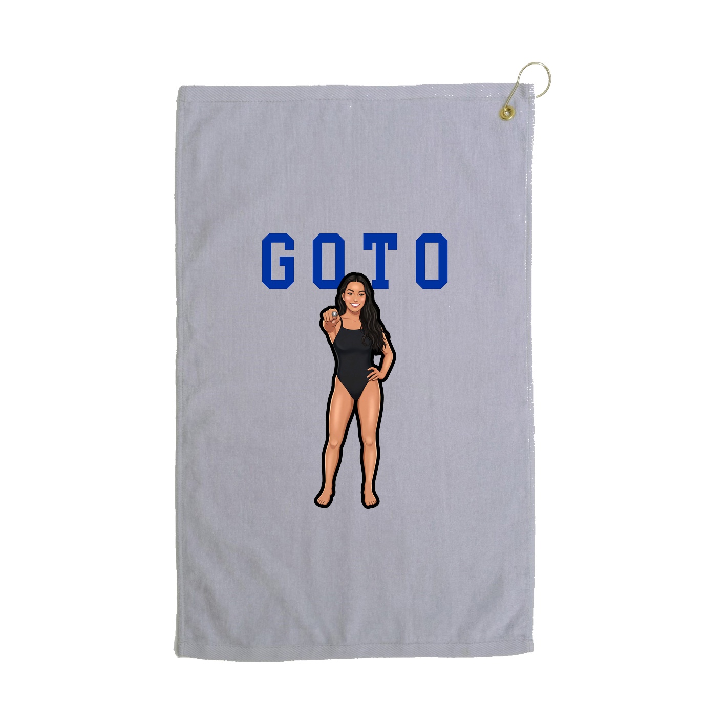 Golf Towel — Shirsey in Grey