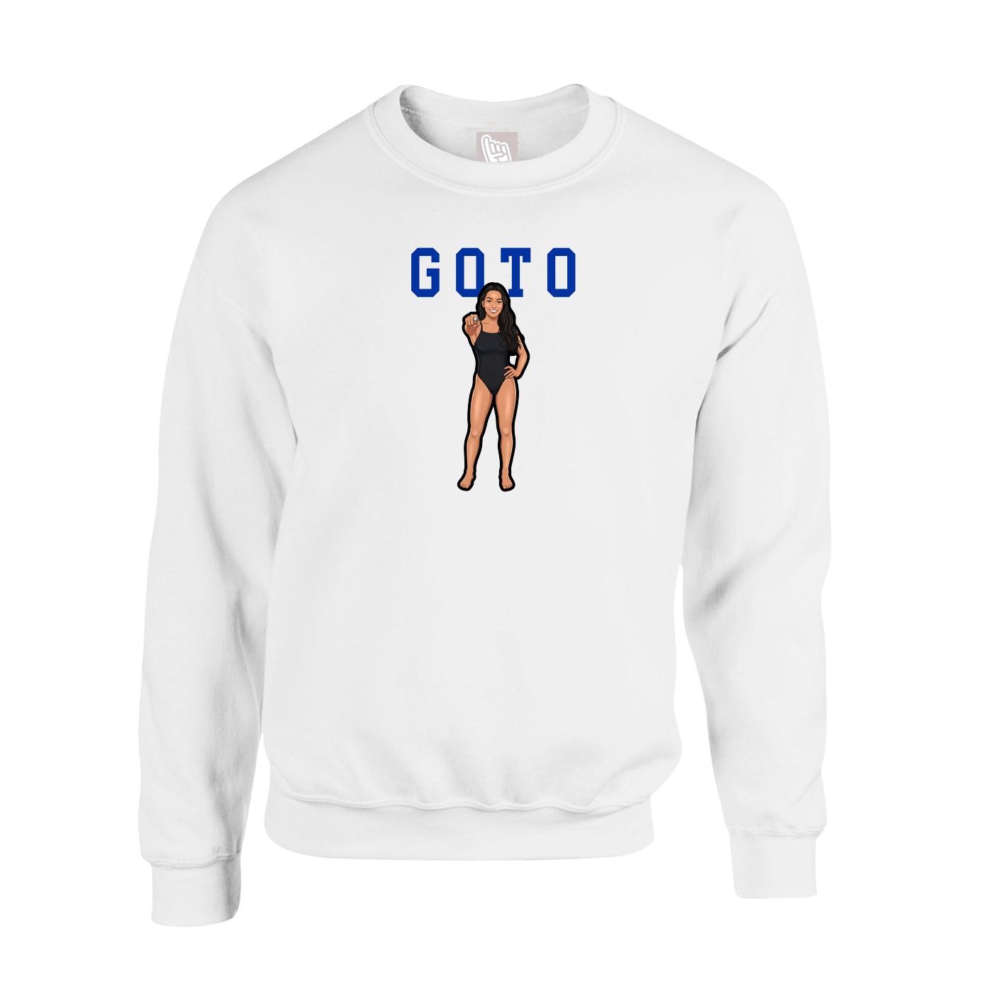 Fleece Crew — Shirsey in White