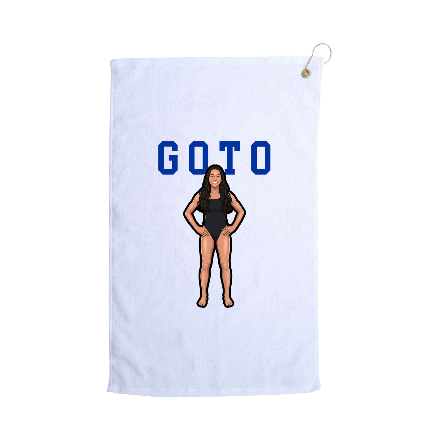 Golf Towel — Shirsey in White