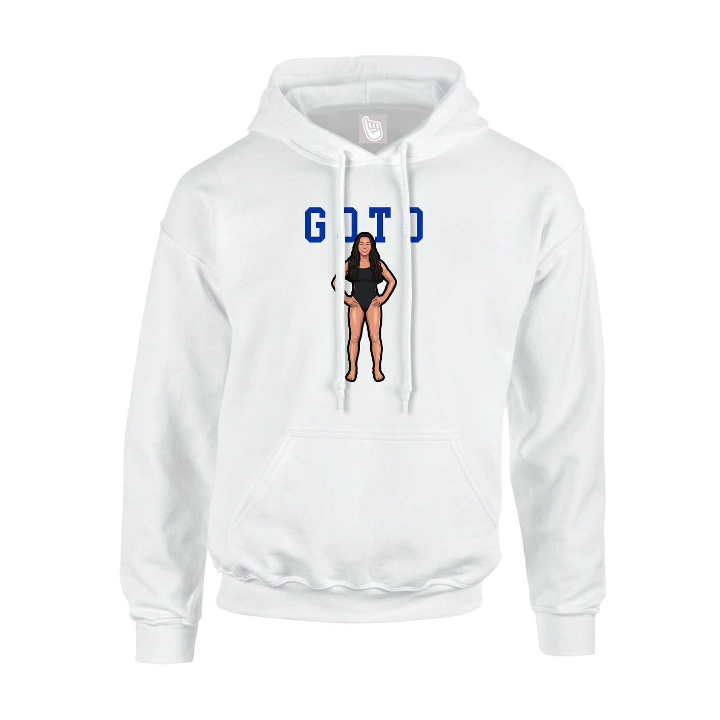 Youth Hoodie — Shirsey in White