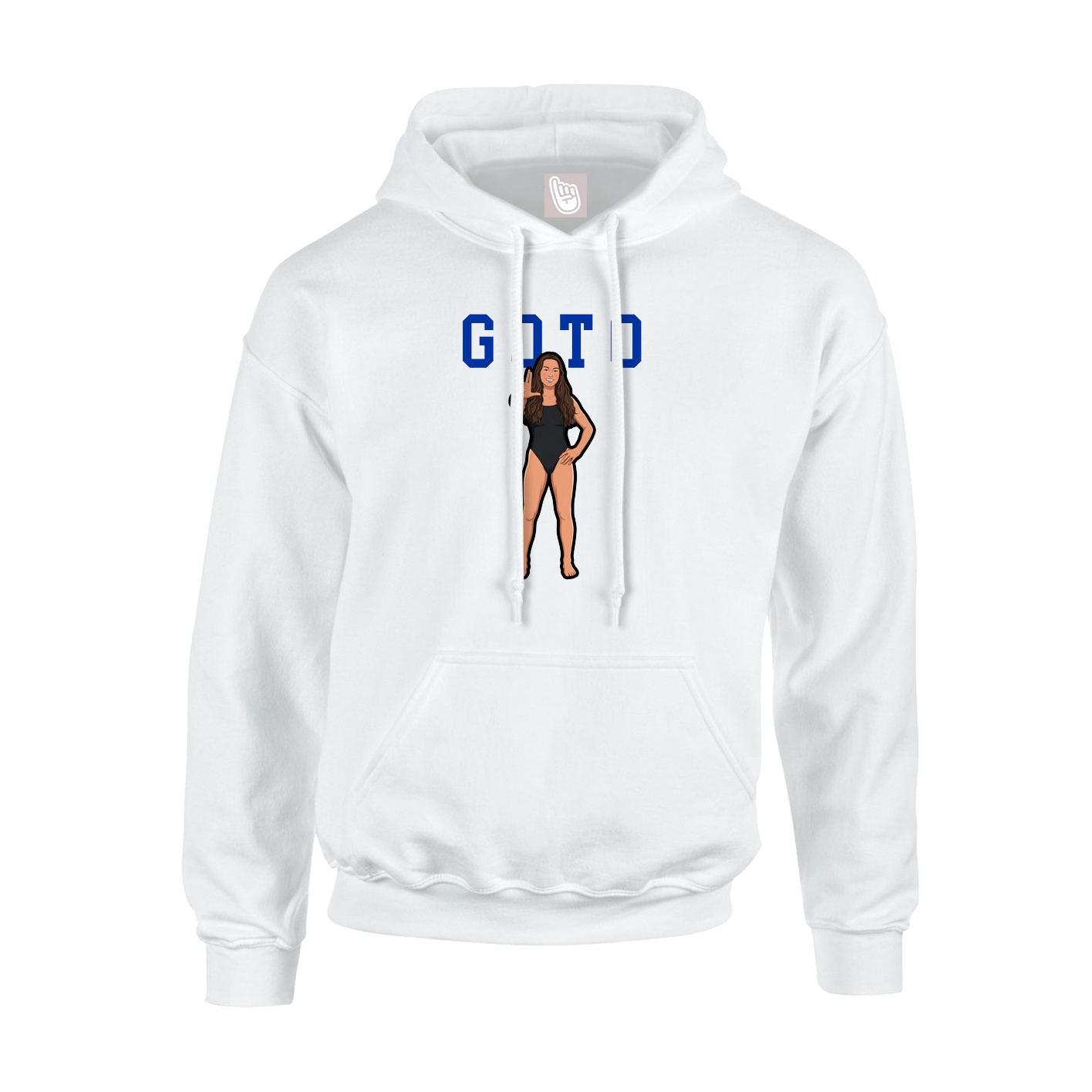 Youth Hoodie — Shirsey in White