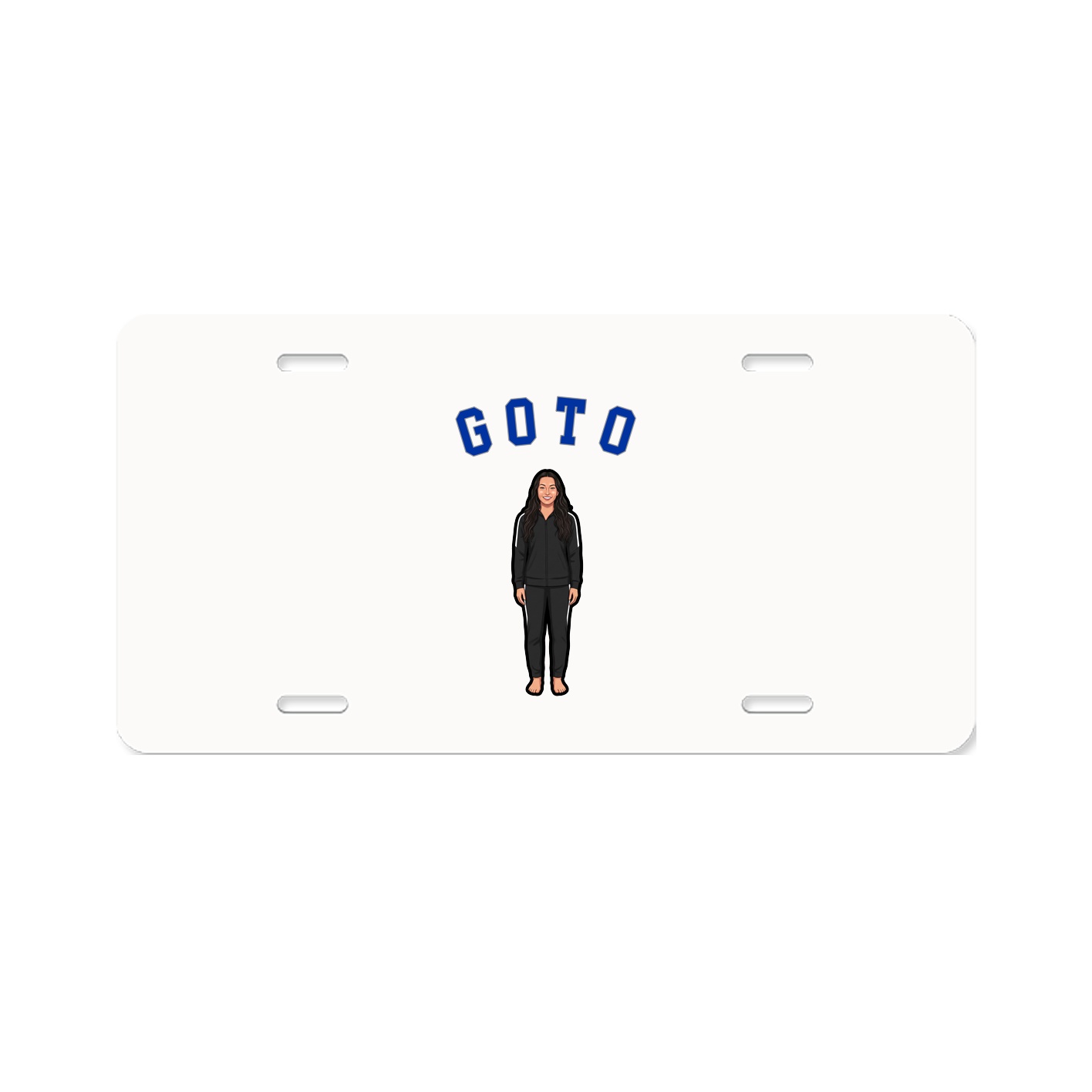 License Plate — Shirsey Arch in Classic
