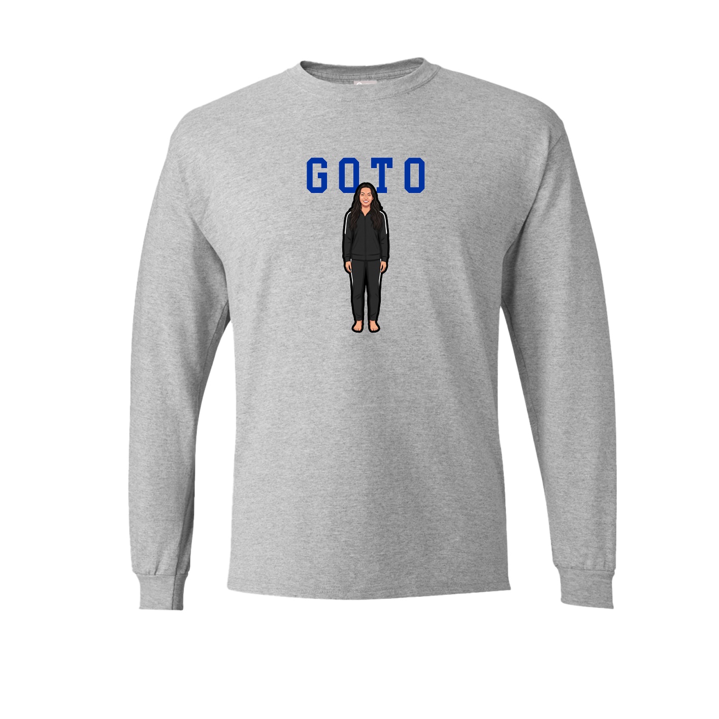 Long Sleeve Tee — Shirsey in Grey