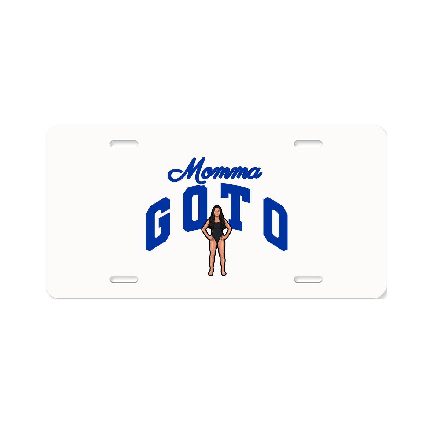 License Plate — Mothers Day Arch in Classic