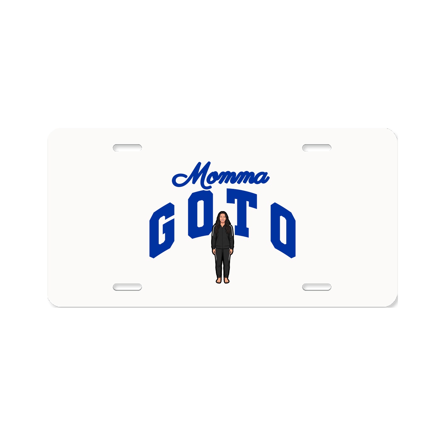License Plate — Mothers Day Arch in Classic