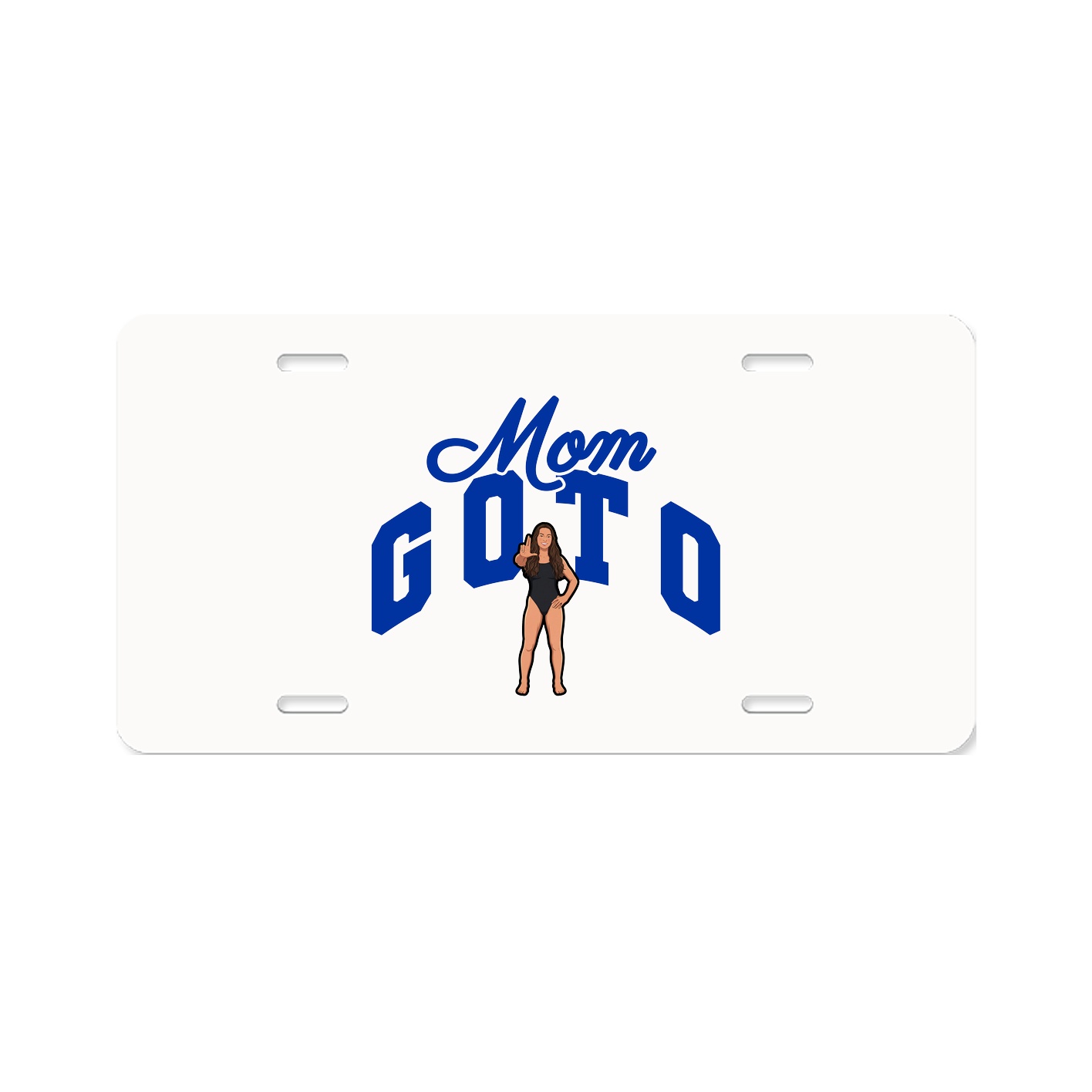 License Plate — Mothers Day Arch in Classic