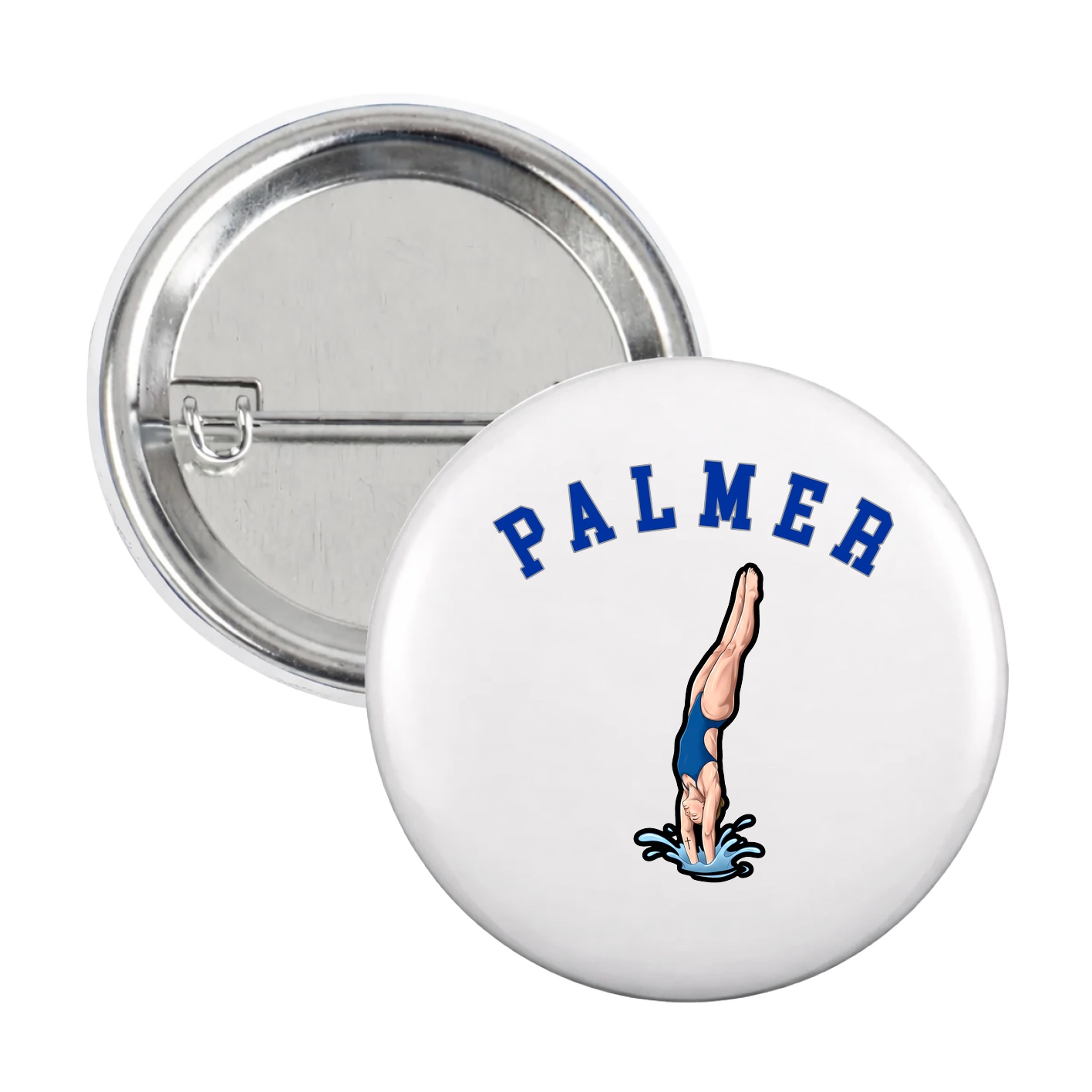 Game Day Button — Shirsey Arch in White