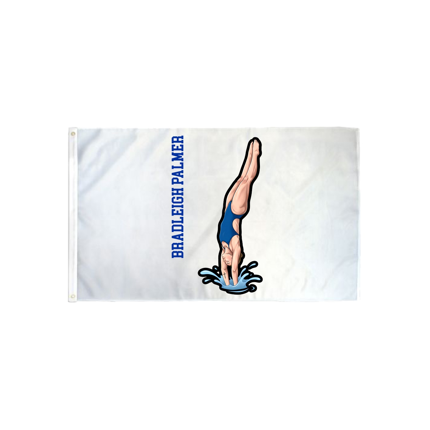 3x5 Flag — Name Vertical in Classic