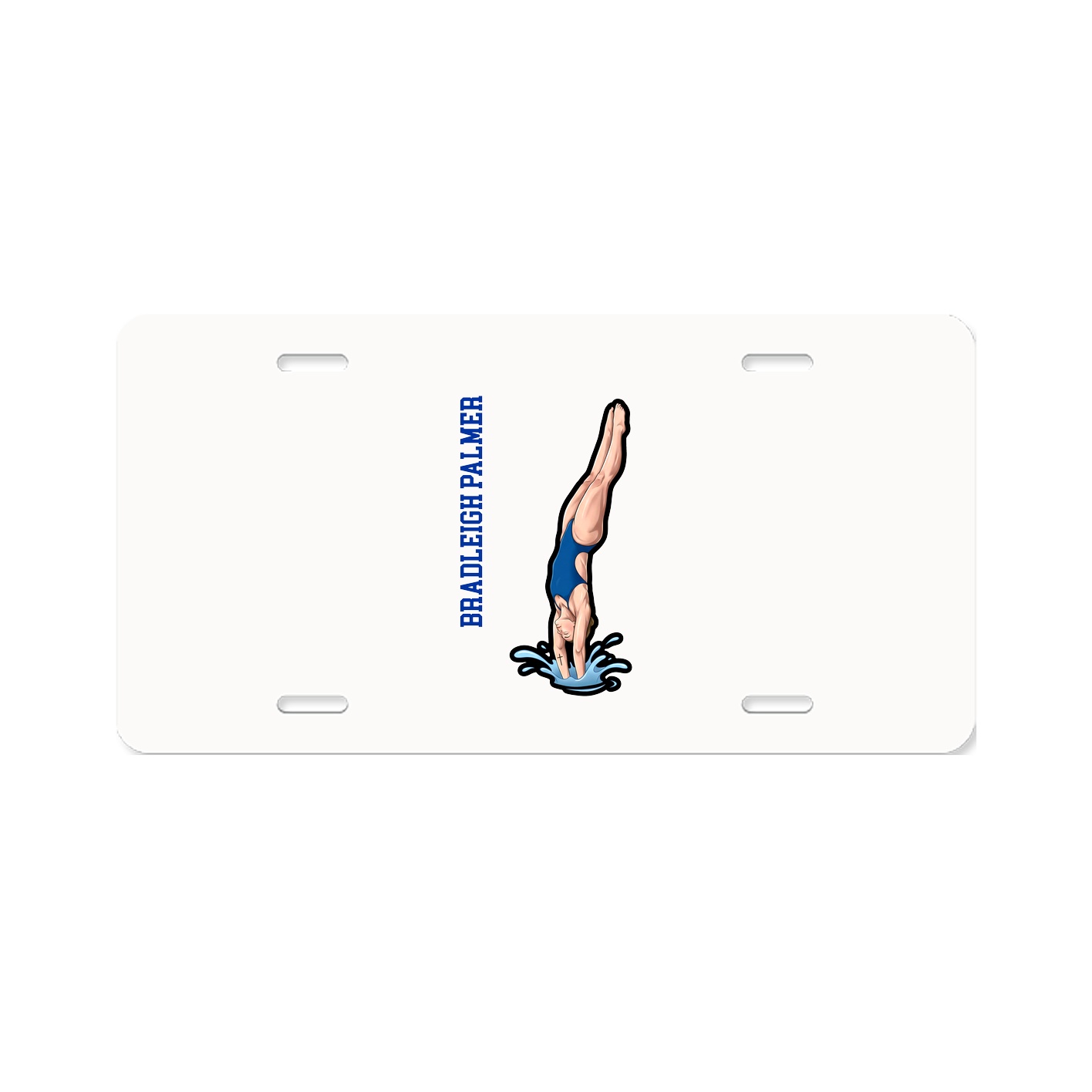 Aluminum License Plate
