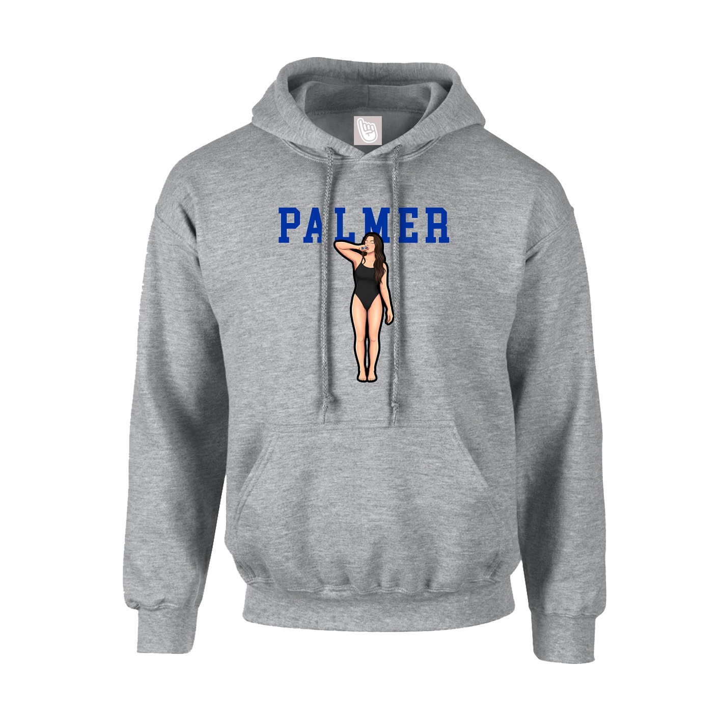 Hoodie — Shirsey in Grey
