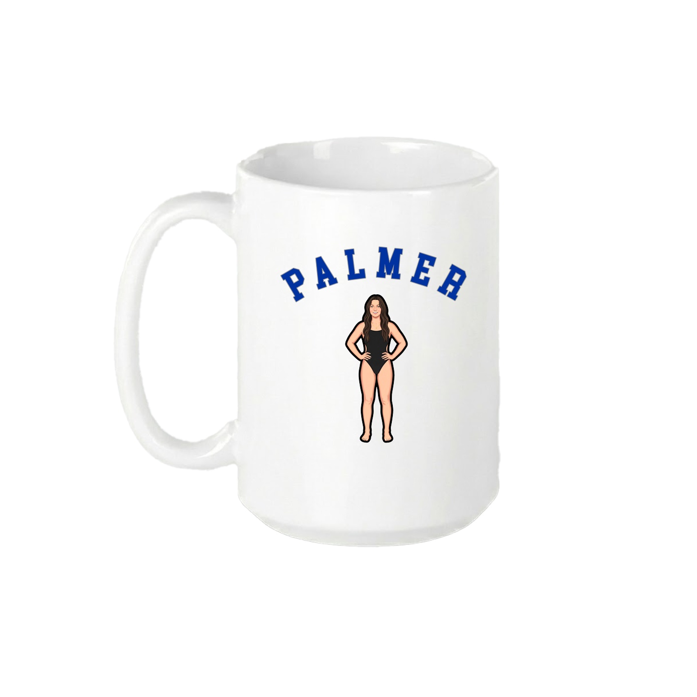 15oz Coffee Mug — Shirsey Arch in White