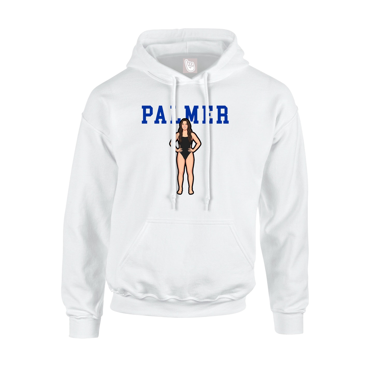 Hoodie — Shirsey in White