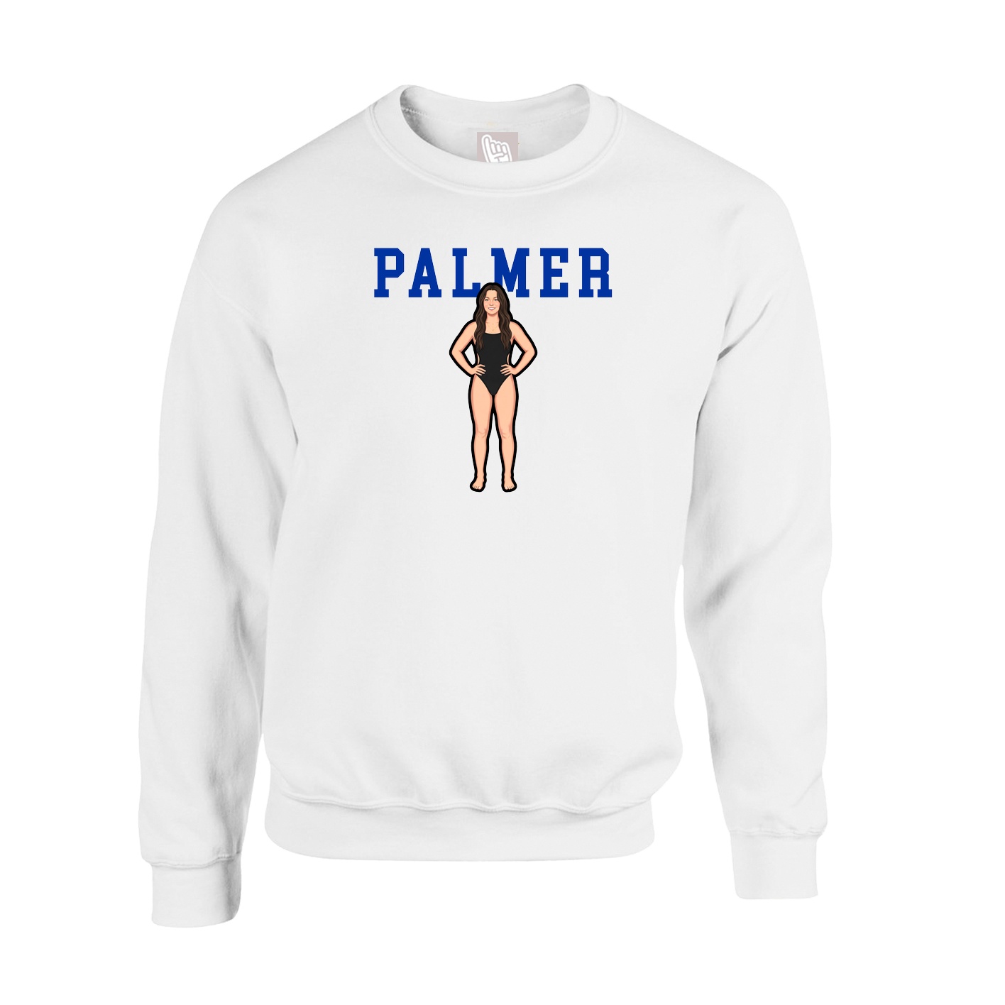 Fleece Crew — Shirsey in White