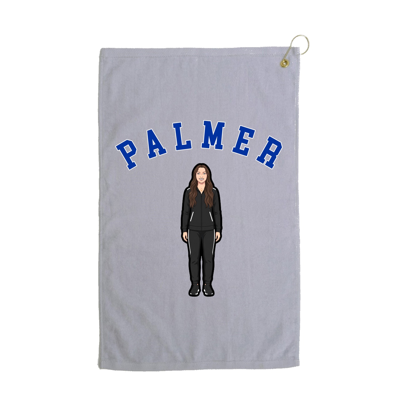Golf Towel — Shirsey Arch in Grey