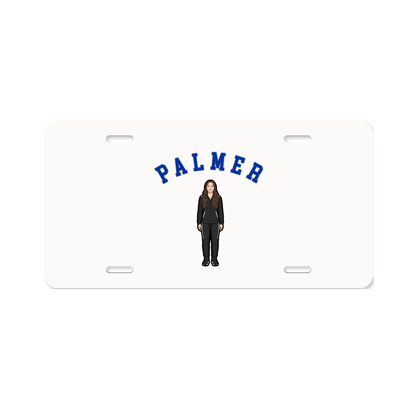 License Plate — Shirsey Arch in Classic
