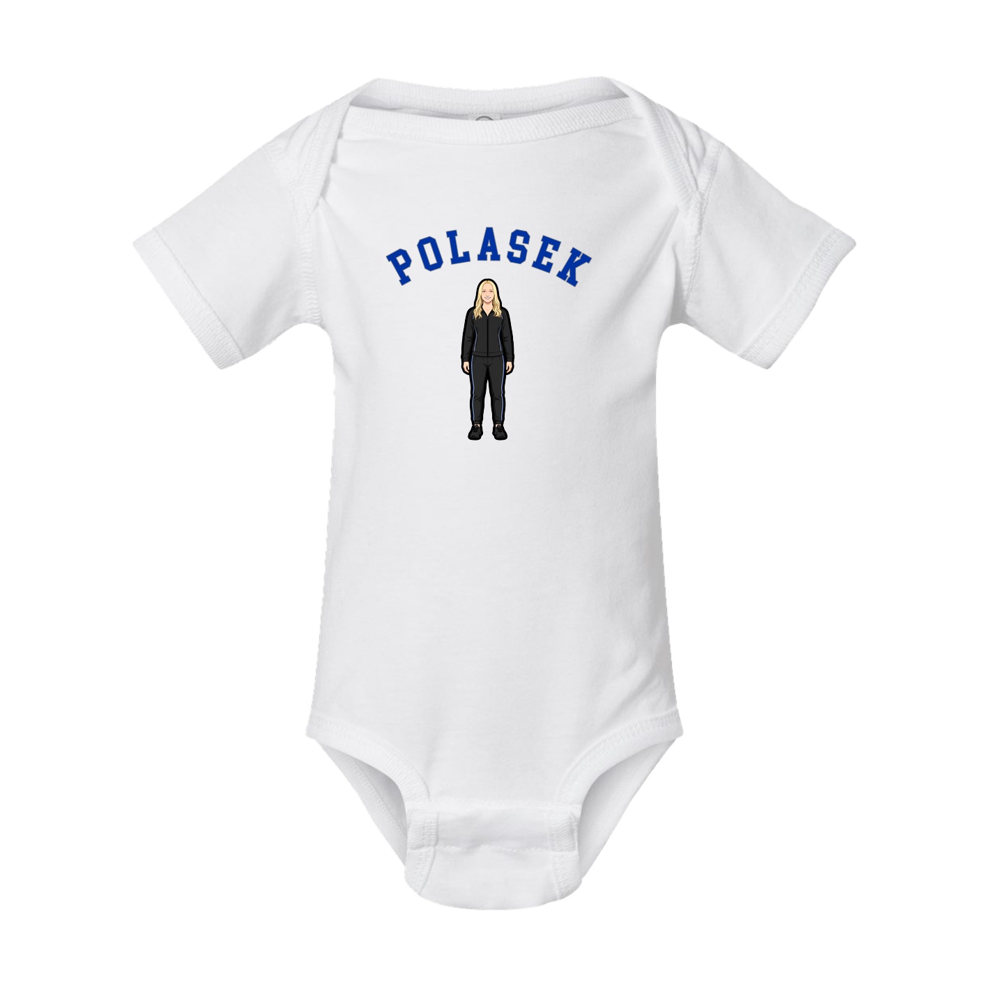 Baby Onesie — Shirsey Arch in White