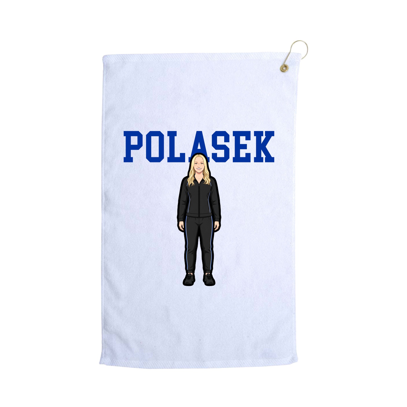 Golf Towel — Shirsey in White