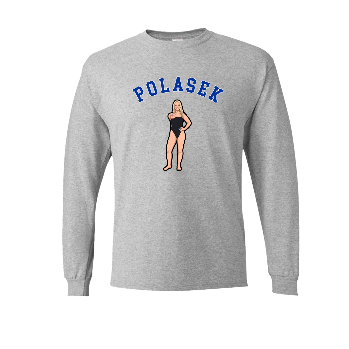 Long Sleeve Tee — Shirsey Arch in Grey