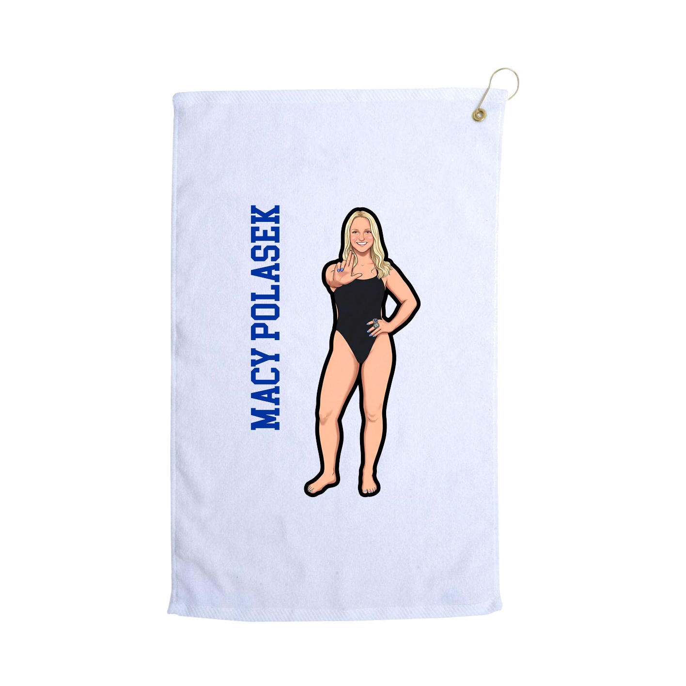 Terry Velour Golf Towel