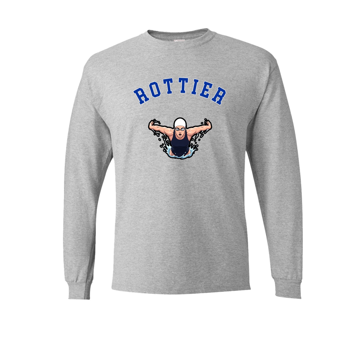 Long Sleeve Tee — Shirsey Arch in Grey