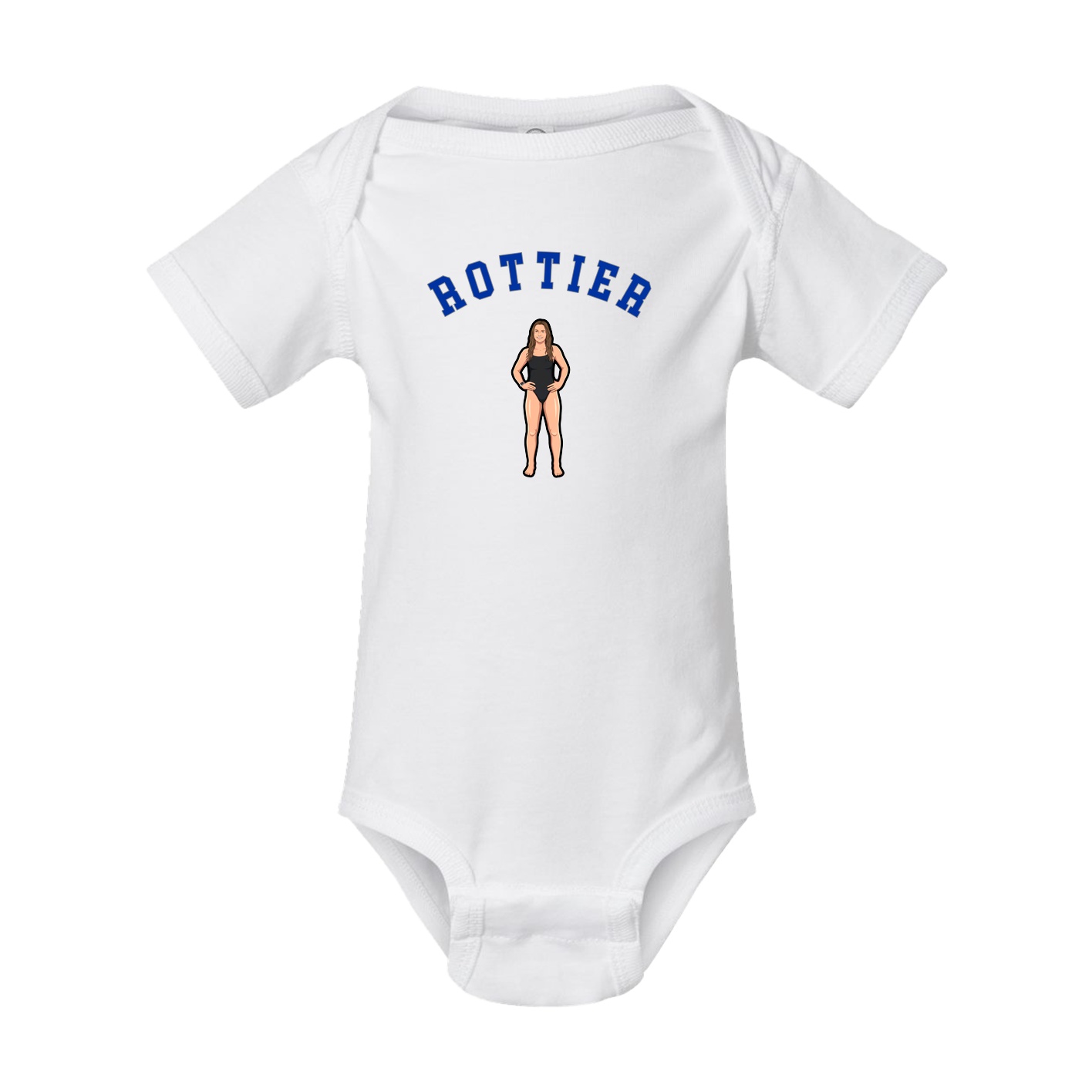 Baby Onesie — Shirsey Arch in White