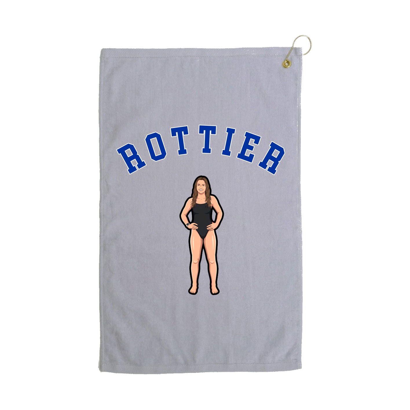 Golf Towel — Shirsey Arch in Grey