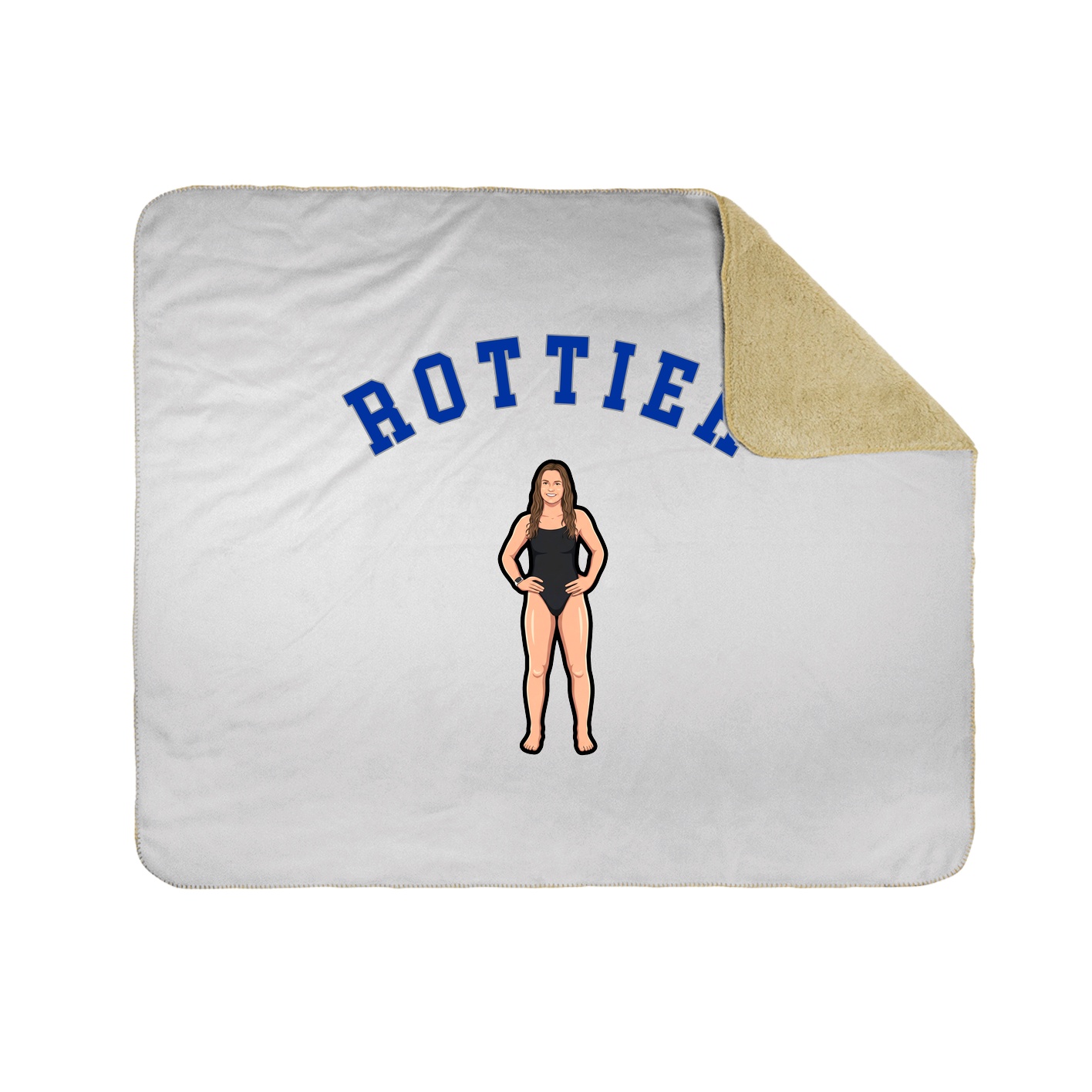 Throw Blanket — Shirsey Arch in White