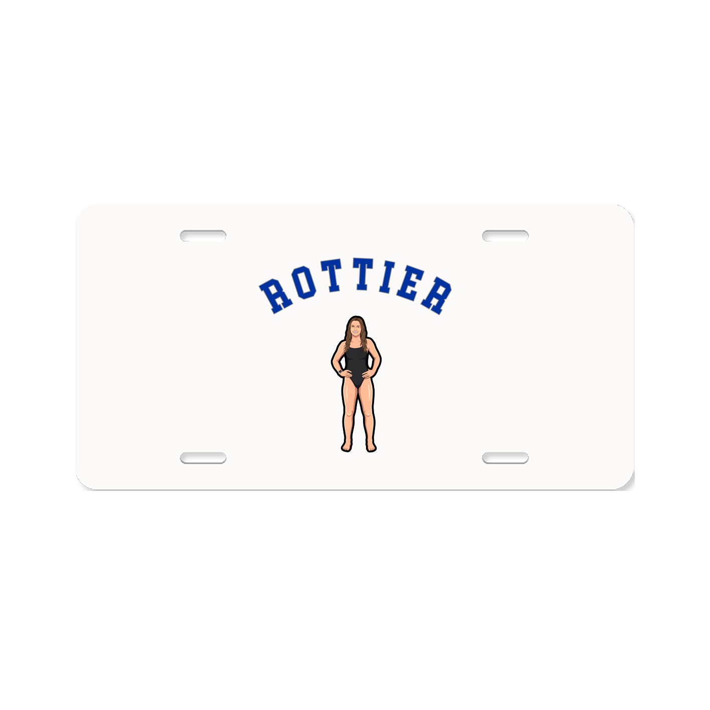License Plate — Shirsey Arch in Classic