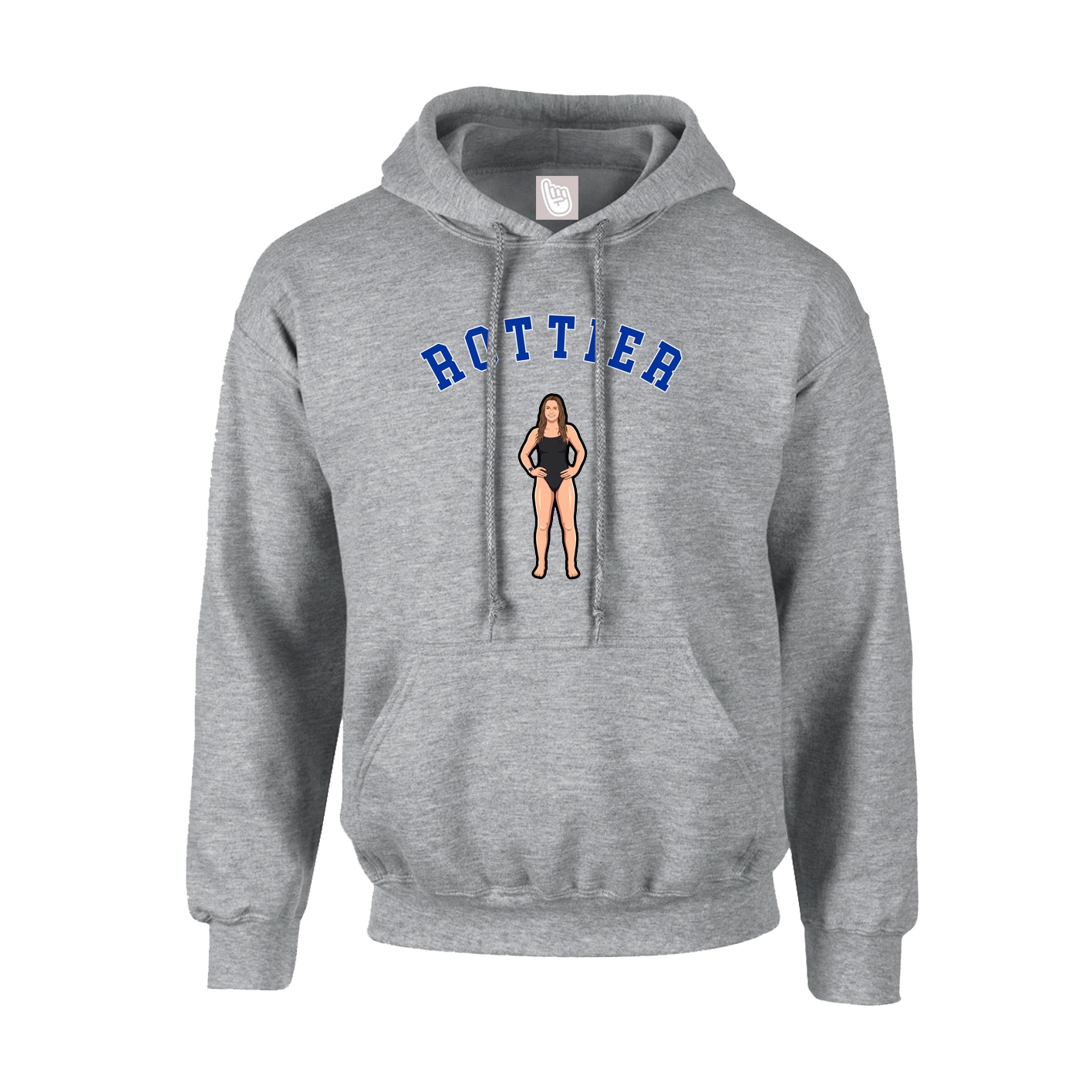 Hoodie — Shirsey Arch in Grey