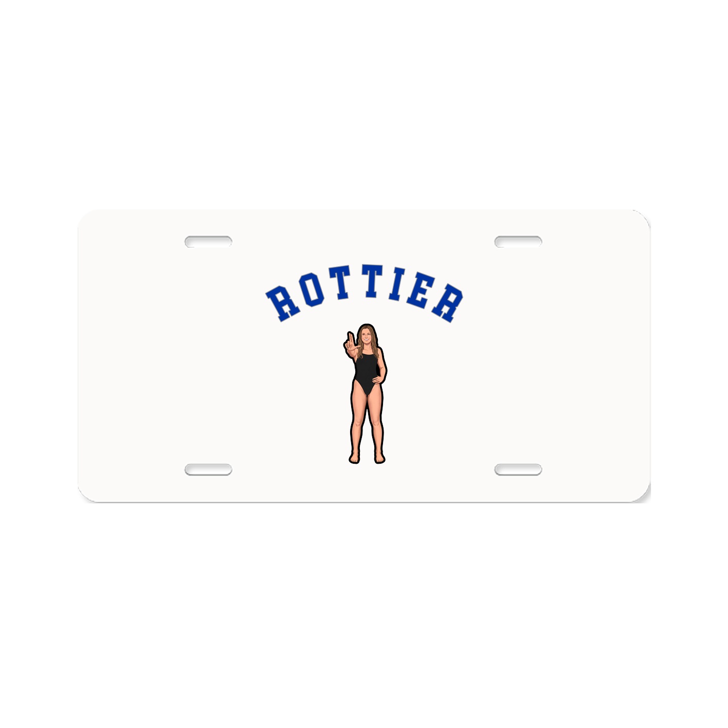 License Plate — Shirsey Arch in Classic