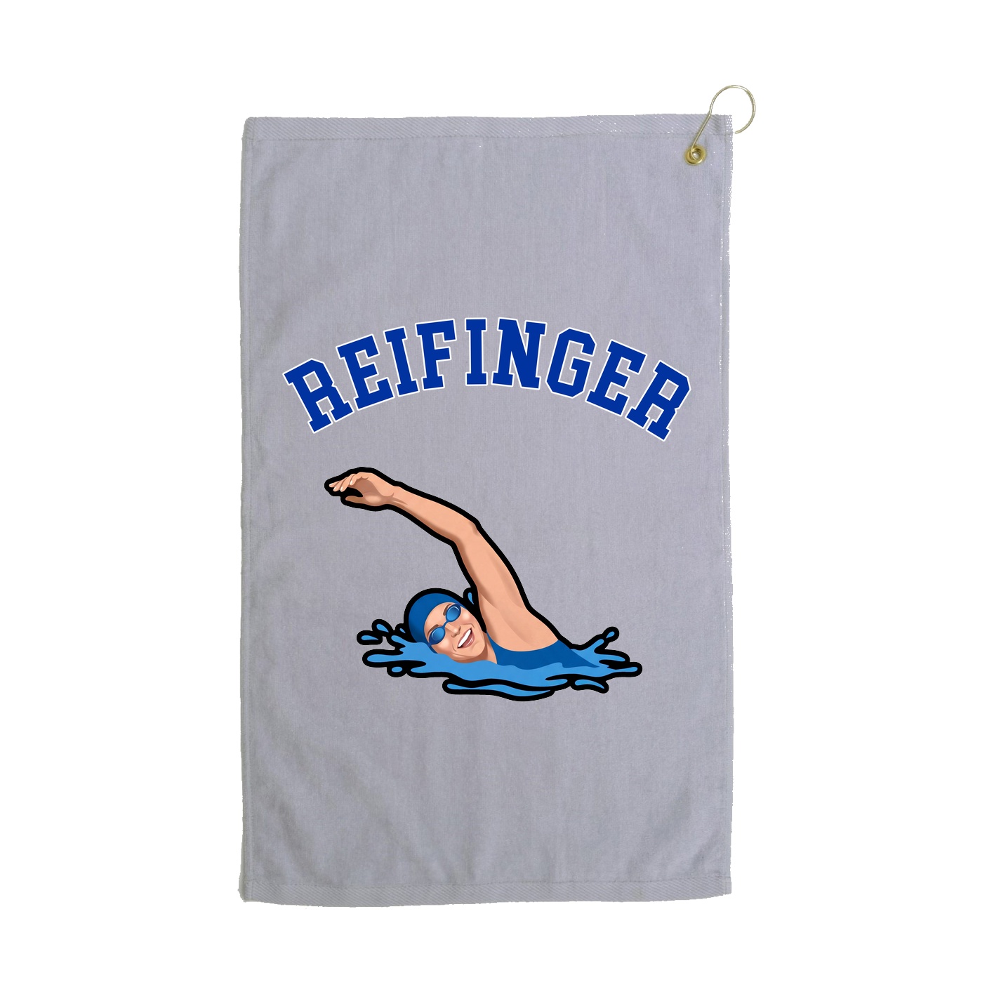 Golf Towel — Shirsey Arch in Grey