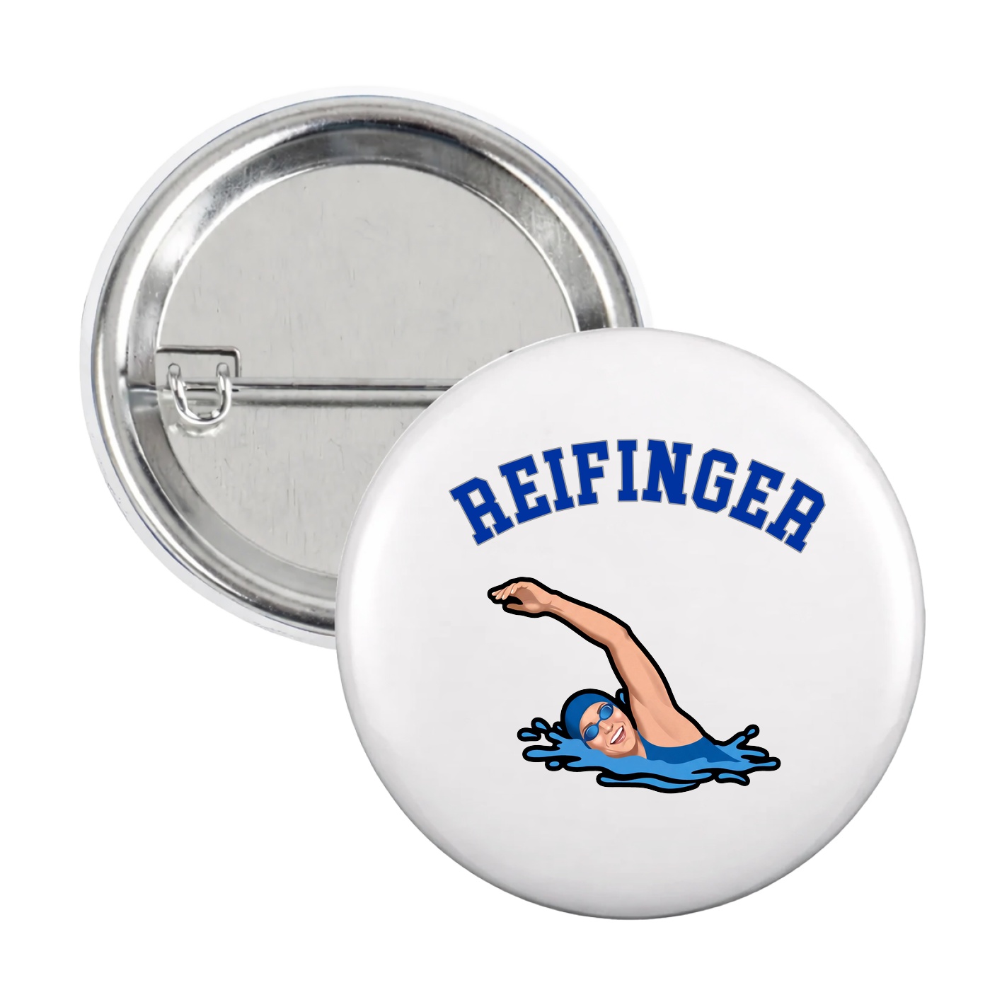 Game Day Button — Shirsey Arch in White