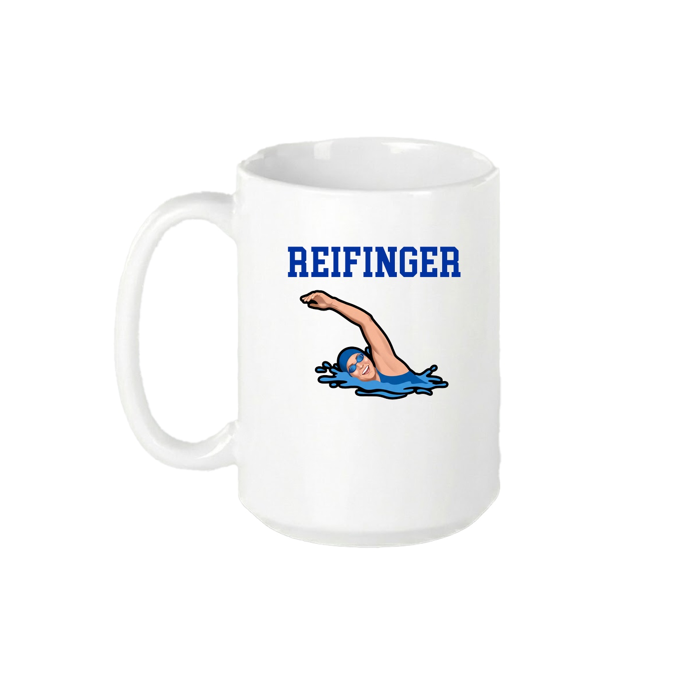 15oz Coffee Mug — Shirsey in White
