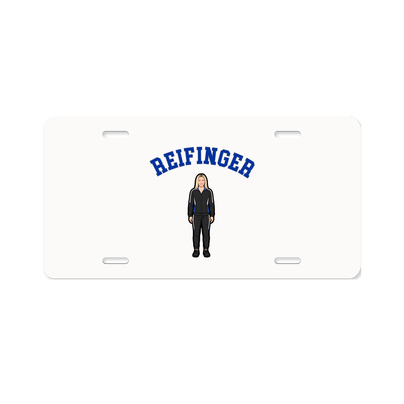 License Plate — Shirsey Arch in Classic